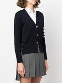 Thom Browne 4 Bar Wool Cardigan