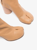 Stivali caviglie in pelle Maison Margiela Tabi