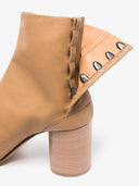 Stivali caviglie in pelle Maison Margiela Tabi