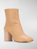 Stivali caviglie in pelle Maison Margiela Tabi