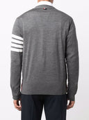 Cardigan de laine Thom Browne 4 bar