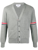 Thom Browne Rwb Cotton Cardigan
