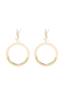 Kolczyki Saint Laurent Cassandre