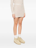 Fendi Wool And Cashmere Mini Skirt