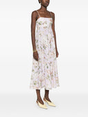 Zimmermann Acacia Printed Linen Dress