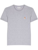 Maison Kitsune' Fox Head Patch Cotton T Shirt