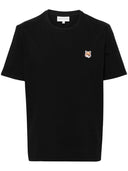 Camiseta de algodón Fox de Maison Kitsune