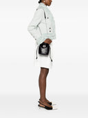 Roger Vivier Tres Vivier Leather Bucket Bag