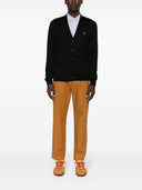 Maison Kitsune' Bold Fox Head Wool Cardigan