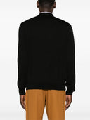 Maison Kitsune' Bold Fox Head Wool Cardigan