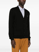 Maison Kitsune' Bold Fox Head Wool Cardigan