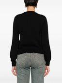 Maison Kitsune' Bold Fox Head Wool Cardigan