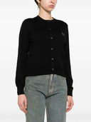 Maison Kitsune' Bold Fox Head Wool Cardigan