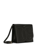 Dolce & Gabbana Dg Logo Leather Crossbody Bag