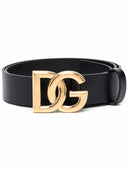 Cintura in pelle Dolce & Gabbana DG logo