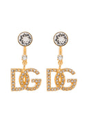 Boucles d'oreilles de logo Dolce & Gabbana DG