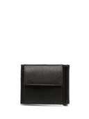 E 'Clat Logo Leather Wallet