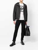 Emporio Armani All Logo Blouson Jacket