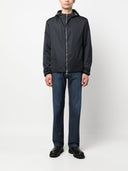 Emporio Armani Allover徽标Blouson夹克