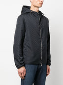 Emporio Armani Allover徽标Blouson夹克