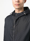 Emporio Armani Allover徽标Blouson夹克