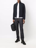 Emporio Armani Zipped Short Down Jacket