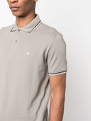Emporio Armani Logo Cotton Polo Shirt