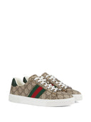 Zapatillas de detalles web de Gucci Ace