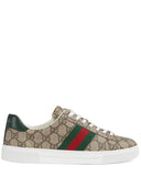 Zapatillas de detalles web de Gucci Ace