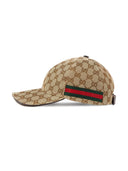 Gucci Web Detail Baseball Cap
