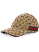 Gucci Web Detail Baseball Cap