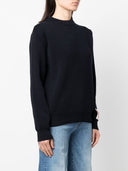 Golden Goose Logo Cotton Crewneck Sweater