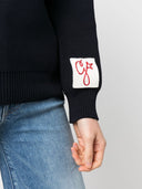 Golden Goose Logo Cotton Crewneck Sweater