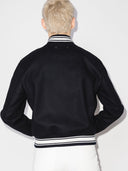 Golden Goose Logo Wool Bomber Jacket