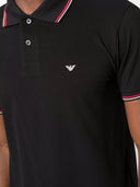 Emporio Armani Logo Cotton Polo Shirt