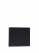 Portafoglio bifold in pelle Emporio Armani