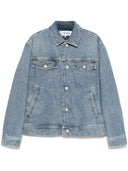 Veste à capuche en denim Loewe
