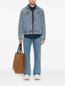 Veste à capuche en denim Loewe