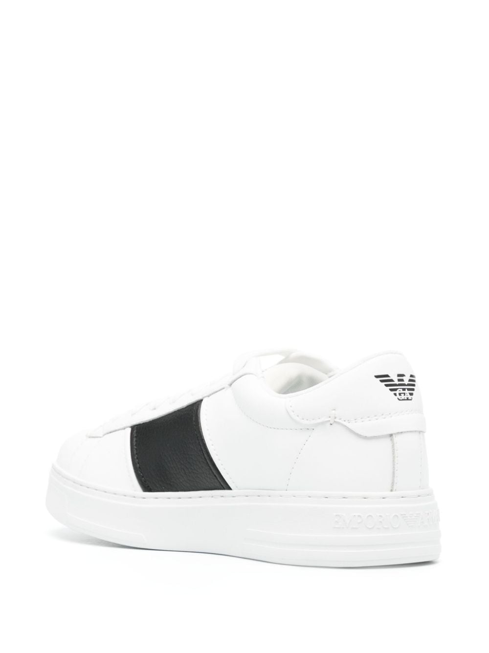 Emporio Armani skórzane trampki