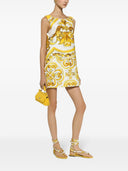 Dolce & Gabbana Maiolica Print Short Dress