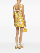 Dolce & Gabbana Maiolica Print Short Dress