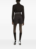 Dolce & Gabbana Polka Dot Print Cotton Shorts