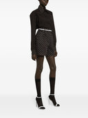 Dolce & Gabbana Polka Dot Print Cotton Shorts