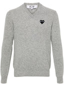 سترة صوفية برقبة على شكل V من Comme Des Garcons