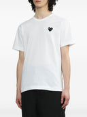Comme des Garcons Logo Baumwoll -T -Shirt