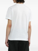 Comme des Garcons Logo Baumwoll -T -Shirt