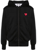 هوديي من القطن بشعار Comme Des Garcons