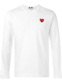 Comme Des Garcons Logo Cotton T Shirt