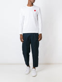Comme Des Garcons Logo Cotton T Shirt