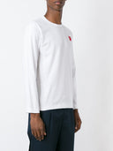 Comme Des Garcons Logo Cotton T Shirt